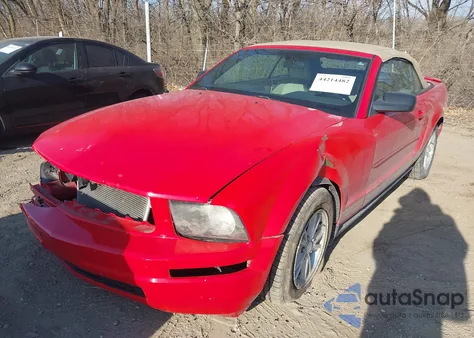 2008 Ford Mustang V6 Deluxe/V6 Premium z USA, uszkodzony, nr VIN 1ZVHT84N085200824